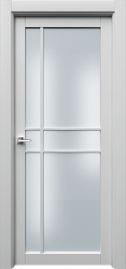 Недавно просмотренные - Дверь Офрам Ронда-2 R6 эмаль белая, сатинат