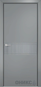 Недавно просмотренные - Дверь Оникс Дельта фрезерованная эмаль RAL 7040, глухая