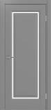 Дверь Эко Neo 601С.21 серый, lacobel белый