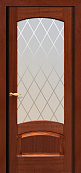 Схожие товары - Дверь VALDO 843 шпон акори 23.10, стекло мателюкс с гравировкой