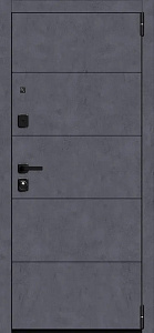 Недавно просмотренные - Входная дверь Bomond 62 бетон графит/экоэмаль с зеркалом