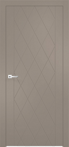 Дверь V Лоярд эмалит Севилья 10 софт мокко, глухая