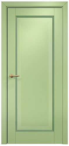 Дверь Оникс Тоскана 1 эмаль фисташковая/RAL 6021, глухая