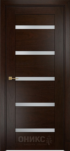 Дверь Оникс Тектон 5 палисандр, сатинат