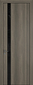 Схожие товары - Дверь Z K2 ALU toppan dark oak, кромка черная, лакобель  black classic, глухая