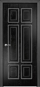 Недавно просмотренные - Дверь Оникс Гранд фрезерованная эмаль черная патина серебро, глухая