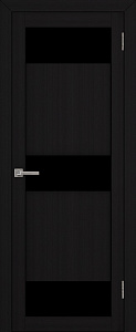 Недавно просмотренные - Дверь ДР экошпон UniLine 30005 шоко велюр, стекло черное