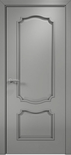 Дверь Оникс Венеция эмаль RAL 7036, глухая
