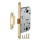 Замок сантехнический пластиковый язычок PL96WC-50/BL SSG сатин. золото