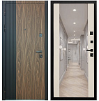 Недавно просмотренные - Входная дверь Матадор MXL-2 орех американский мокко/панель зеркало 2, софт шампань