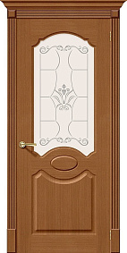 Недавно просмотренные - Дверь Браво Селена орех Ф-11, стекло белое художественное