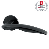 Межкомнатная ручка Armadillo Wave URS BL-26 Черный