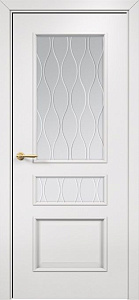 Недавно просмотренные - Дверь Оникс Версаль эмаль белая, сатинат гравировка Волна