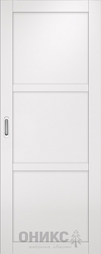 Перегородка Оникс №2 эмаль белая, глухая