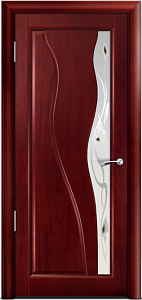 Недавно просмотренные - Дверь Milyana Ирэн красное дерево, стекло Ирэн бронза с фьюзингом