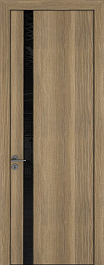 Недавно просмотренные - Дверь Z K2 ALU toppan grey oak, кромка черная, лакобель  black classic, глухая