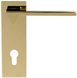 Межкомнатная ручка Porta Di Parma Ama 2204.06.CYL, PVD полированное золото под цилиндр