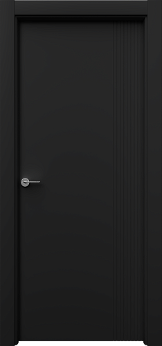 Дверь Бат3 эмаль RAL 9005, глухая