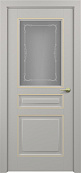 Схожие товары - Дверь Z Ampir Т1 decor эмаль Grey patina Gold, сатинат