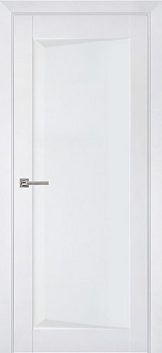 Дверь ДР Perfecto экошпон 105 Barhat White, глухая