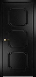 Недавно просмотренные - Дверь Оникс Валенсия фрезерованная эмаль черная по МДФ, глухая