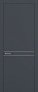 Недавно просмотренные - Дверь Z K13 полипропилен  графит премьер, молдинг серебро, глухая