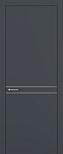 Схожие товары - Дверь Z K13 полипропилен  графит премьер, молдинг серебро, глухая