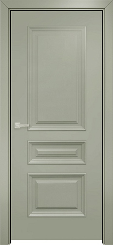 Дверь Оникс Афина эмаль RAL 7038, глухая