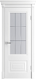 Дверь Ларго-2 эмаль белая, сатинат белый