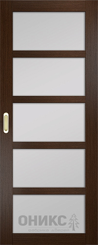 Перегородка Оникс №4 венге, сатинат белый