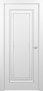 Недавно просмотренные - Дверь Z Neapol Т1 decor эмаль White patina Silver, глухая
