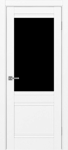 Недавно просмотренные - Дверь Эко 502.21U белый снежный, lacobel черный