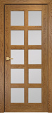 Дверь Оникс Вена 2 дуб золотистый, сатинат