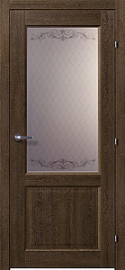 Недавно просмотренные - Дверь Краснодеревщик 6324 новара, стекло художественное