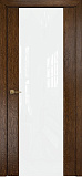 Дверь Оникс Престиж дуб коньячный, триплекс белый