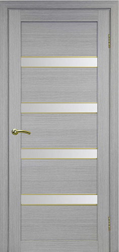 Дверь Эко 505.12 АПС дуб серый молдинг SG, сатинат