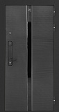 Входная дверь Bomond Legia черный карбон/панель на выбор