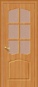 Недавно просмотренные - Дверь Браво Лидия миланский орех, стекло бронза рифленое
