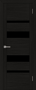 Недавно просмотренные - Дверь ДР экошпон UniLine 30013 шоко велюр, стекло черное
