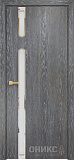 Дверь Оникс Рондо дуб седой, сатинат