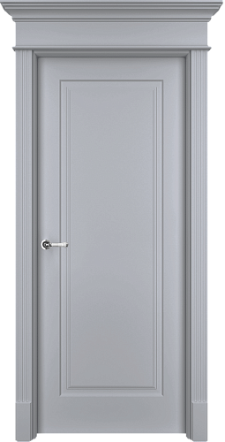 Дверь Нф эмаль RAL 7047, глухая