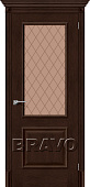 Схожие товары - Дверь Браво Классико-13 (new) экошпон античный дуб, сатинато бронзовое художественное "Bronze Сrystal"