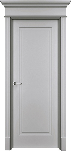 Дверь Нф эмаль серая, глухая