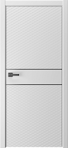 Недавно просмотренные - Дверь Версаль эмаль белая, молдинг черный, глухая