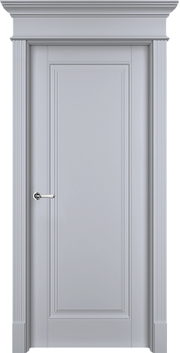 Дверь Оксф эмаль RAL 7047, глухая