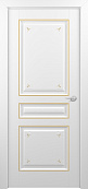 Схожие товары - Дверь Z Ampir Т3 decor эмаль White patina Gold, глухая