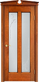 Схожие товары - Дверь Итальянская Легенда массив ольхи ОЛ102 медовый с патиной орех, стекло 102-2