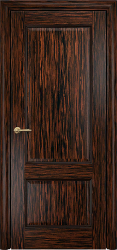 Дверь Оникс Италия 2 эбен, глухая