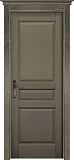 Дверь ДР браш массив сосны Пандора олива, глухая