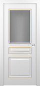 Схожие товары - Дверь Z Ampir Т2 эмаль White patina Gold, сатинат